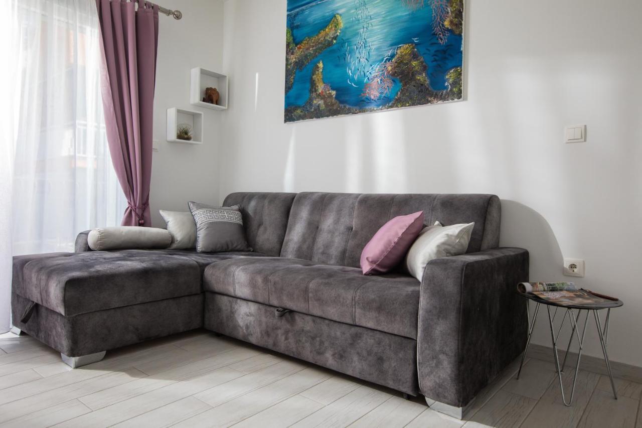 Hortenzija Apartments มาคาร์สกา ภายนอก รูปภาพ